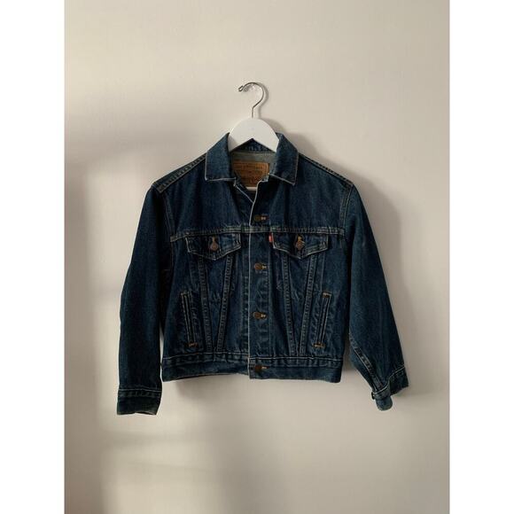 80s Levi's Trucker Denim Jacket Size S - Picture 1 of 2